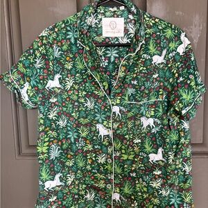 Printfresh Unicorn’s Garden Short PJ set